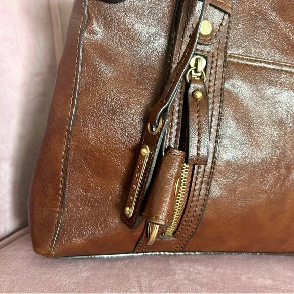 Liz Claiborne Vintage gorgeous leather tote bag - Picture 8 of 16